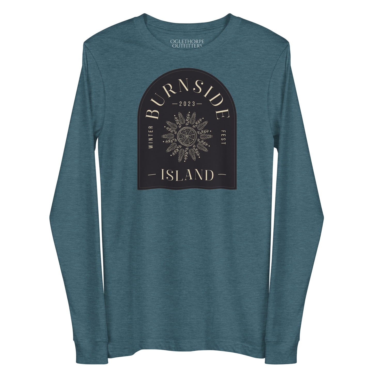 Burnside Island Winterfest 2023 Citrus & Pine Long-Sleeve T-Shirt