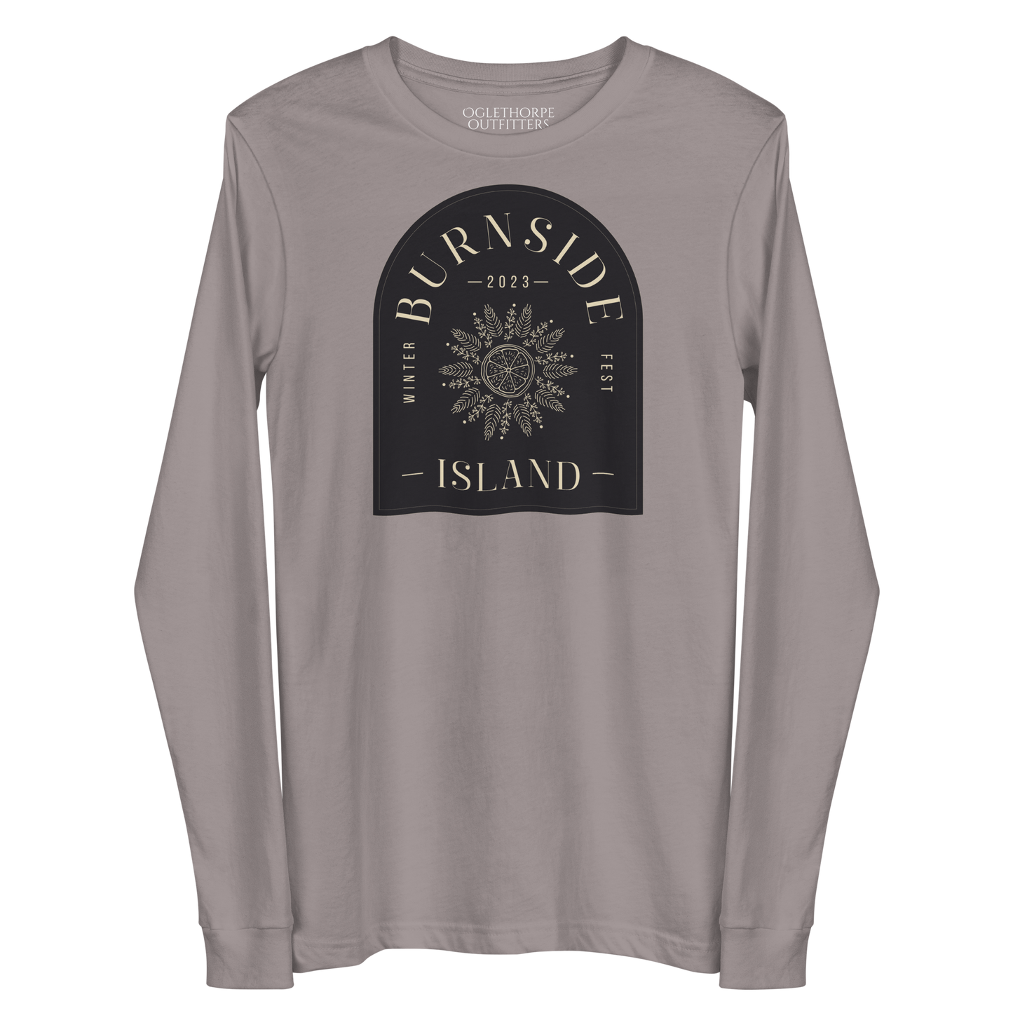Burnside Island Winterfest 2023 Citrus & Pine Long-Sleeve T-Shirt