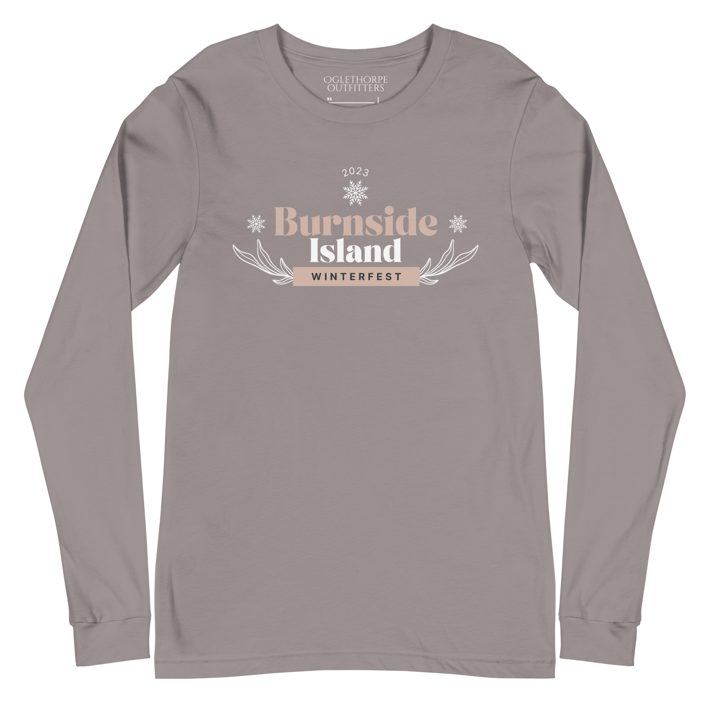 Burnside Island Winterfest 2023 Botanical Long-Sleeve T-Shirt