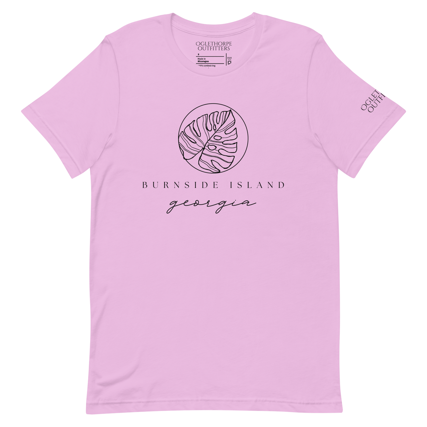 Burnside Island Tropical Leaf T-Shirt