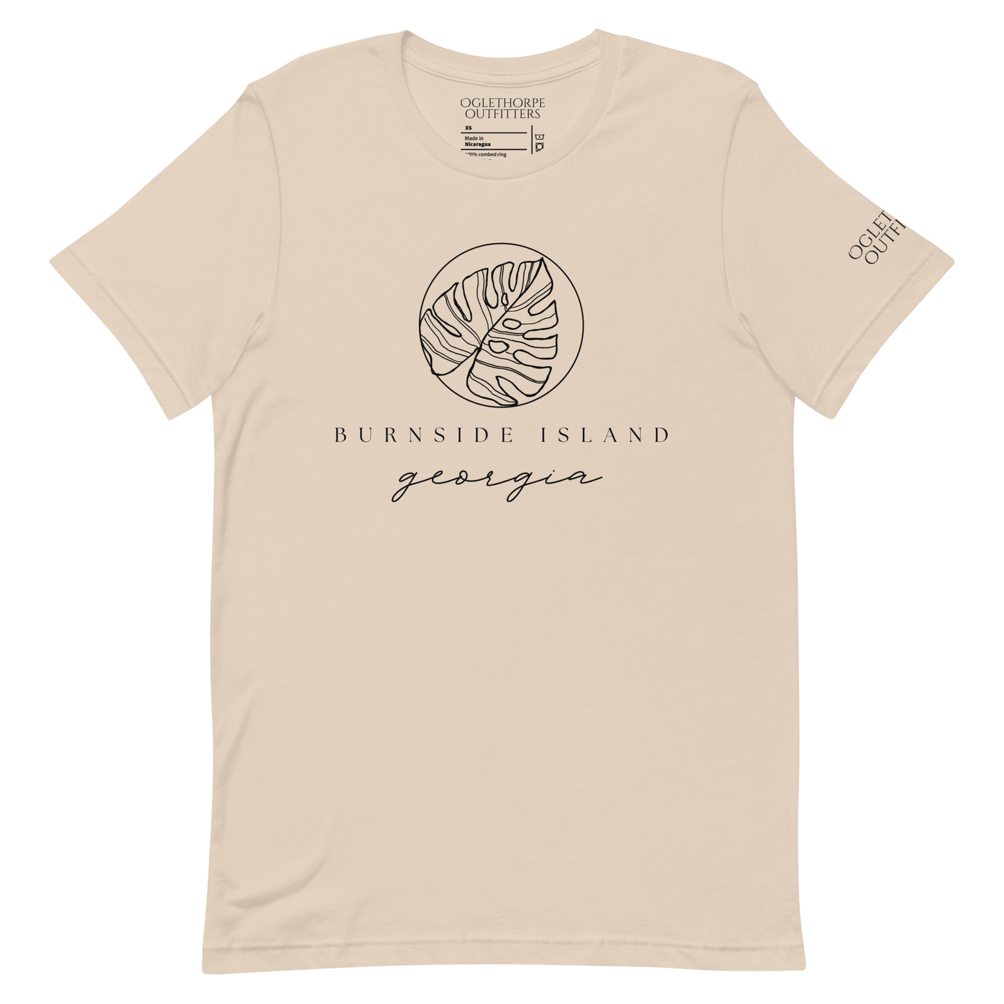 Burnside Island Tropical Leaf T-Shirt