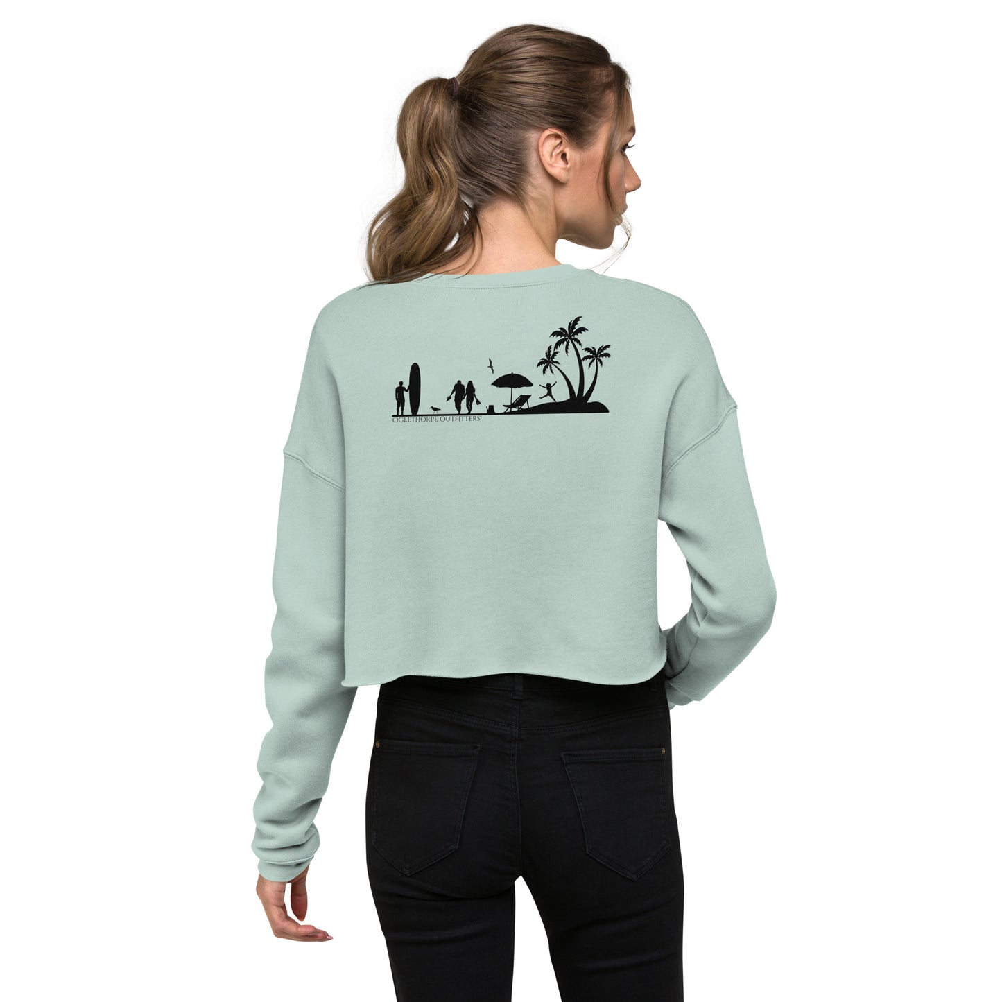 Signature Tybee Women's Cropped Sweatshirt