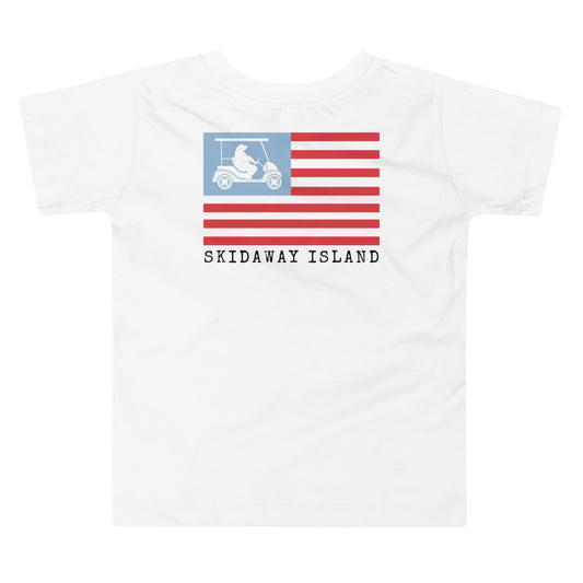 Skidaway Island Bear Flag T-Shirt (Toddler)