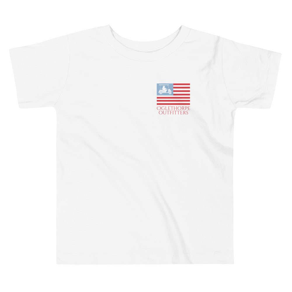 Skidaway Island Bear Flag T-Shirt (Toddler)