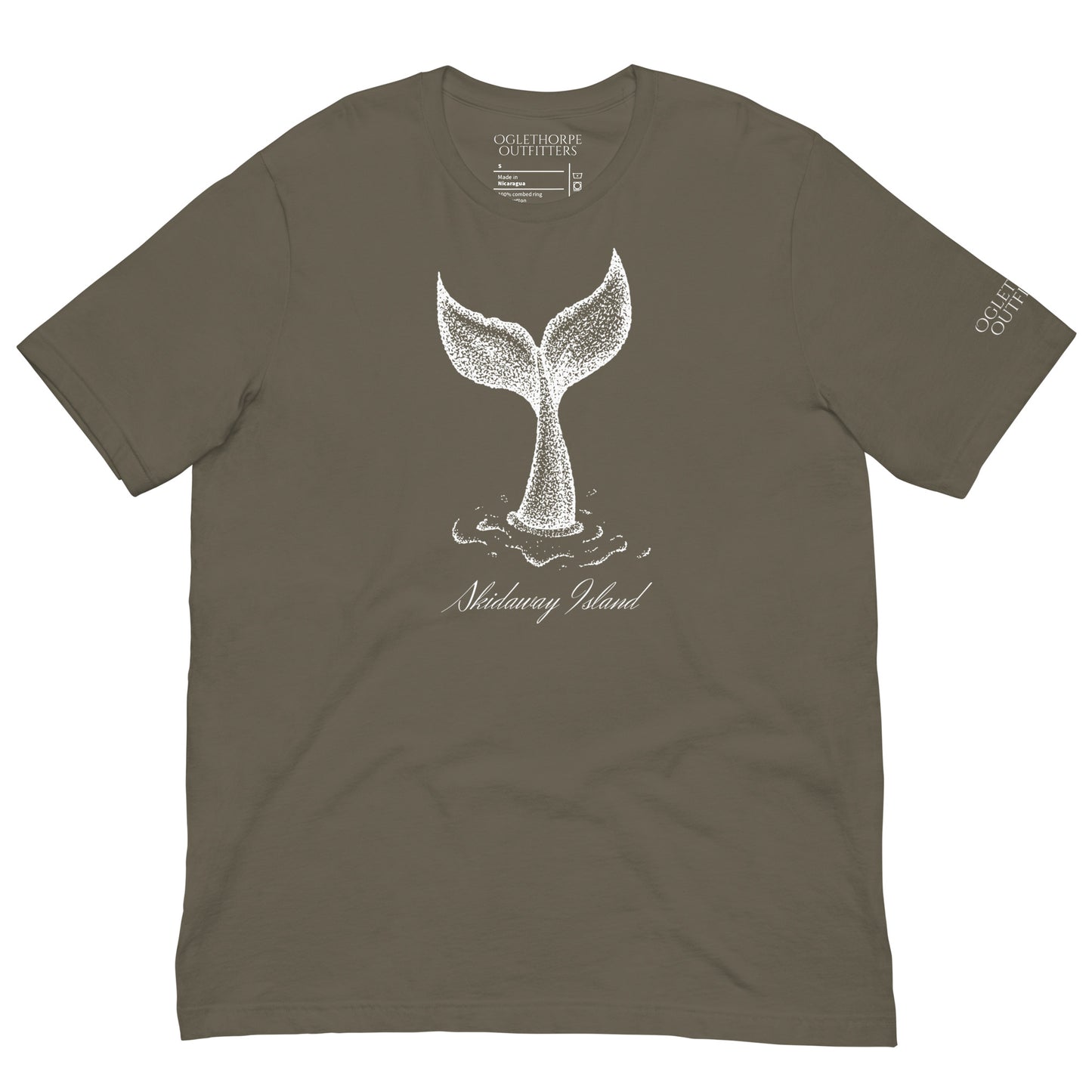 Skidaway Island Whale Tail T-Shirt