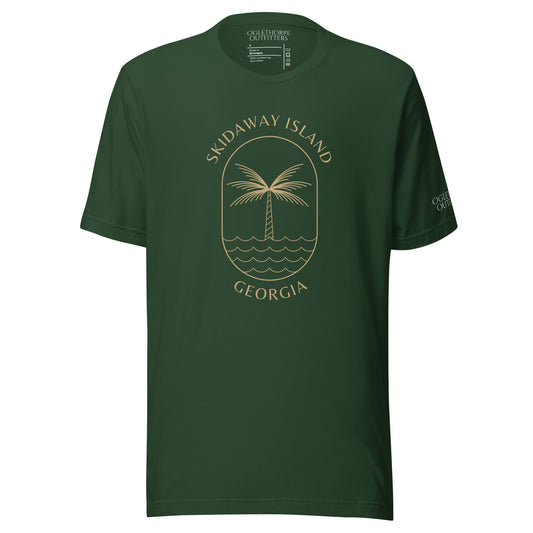 Skidaway Island Golden Palm T-Shirt