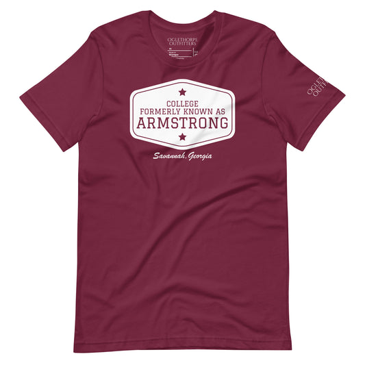 College Formerly Known As Armstrong T-Shirt (Maroon)