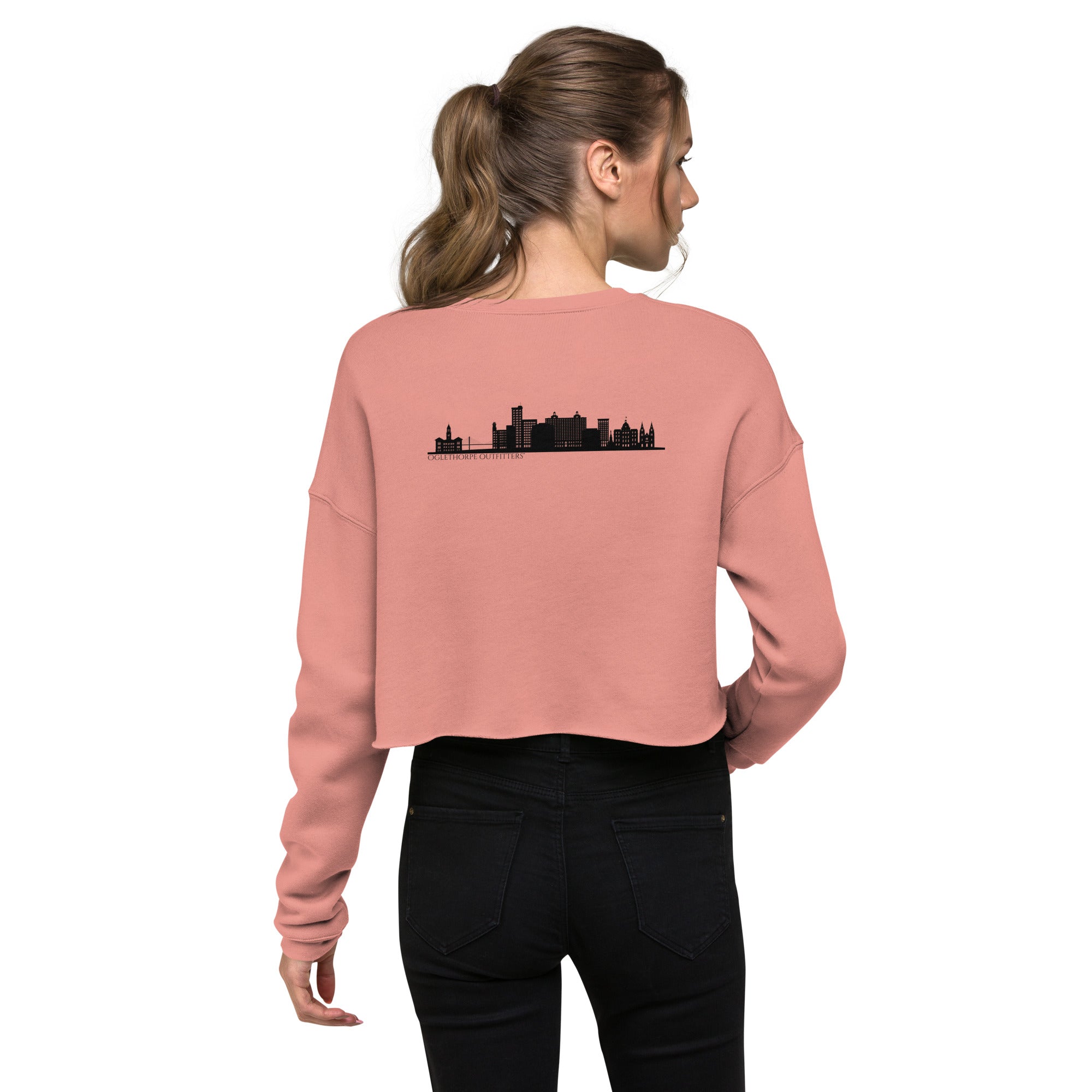 Womens best sale cropped sweatshirts