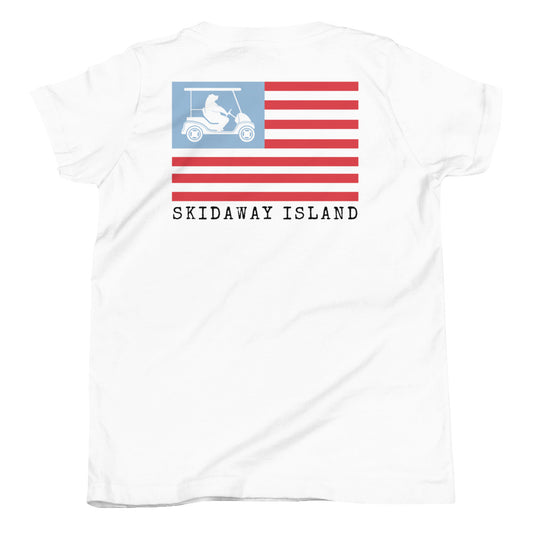 Skidaway Island Bear Flag T-Shirt (Kids)